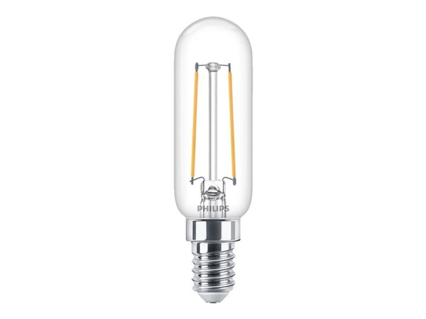 Philips Special - LED-lyspære - form: T25L - klar finish - E14 - 2.1 W (ekvivalent 25 W) - klasse E - varmt hvitt lys - 2700 K