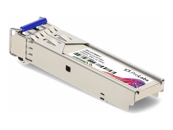 ProLabs GLC-LH-SMD-C - SFP (mini-GBIC) transceivermodul - 1GbE, Fiberkanal (LW) - 1000Base-LX, Fiberkanal - LC-enkeltmodus - opp til 20 km - 1310 n...