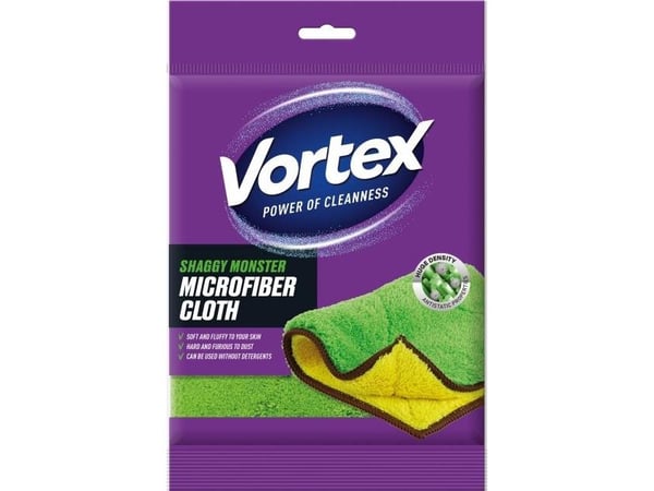 Klut Vortex shaggy monster, gul, til kjøkkenet