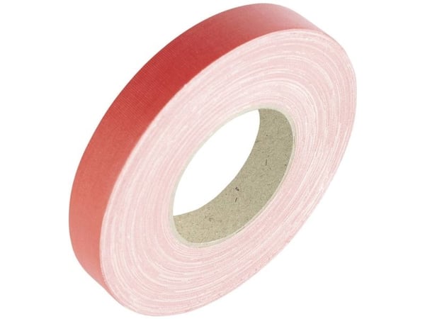 Cimco textiltape röd (L x B) 50 m x 25 mm 1 st 162070 Cimco textiltape röd (L x B) 50 m x 25 mm 1 st 162070