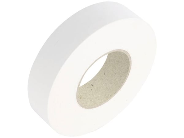 Cimco tekstiltape Hvit (L x B) 50 m x 38 mm, 1 stk