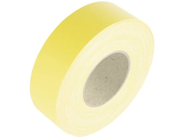 Cimco tekstiltape gul (L x B) 50 m x 50 mm