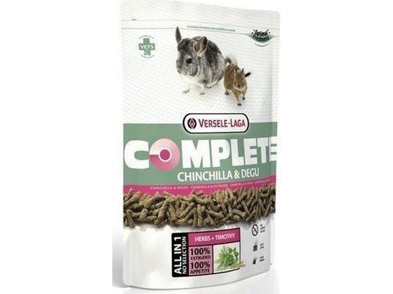 VERSELE LAGA Complete Chinchilla Degu - foder till marsvin och chinchilla - 8 kg