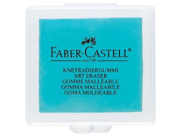 Faber-Castell 127124, Gummi, Bjørnebær, Rosa, Turkis, Voksen, 1 stykker
