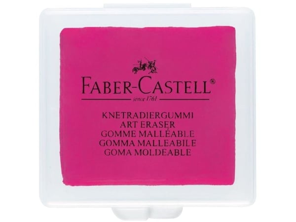 Faber-Castell 127124, Gummi, Bjørnebær, Rosa, Turkis, Voksen, 1 stykker