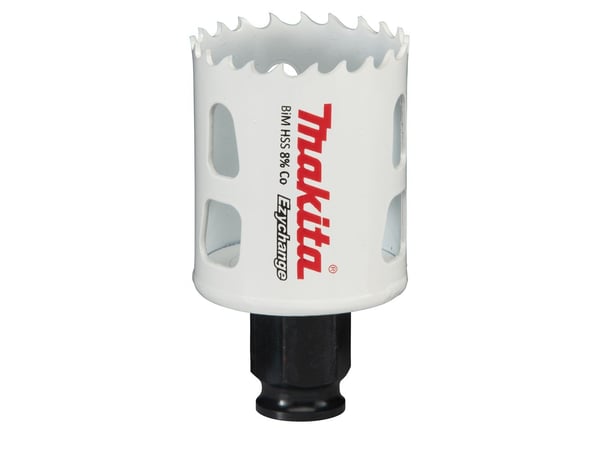 Makita E-03785, Single/enkelt, Drill, Stål, Aluminium, Plast, Tre, Rustfritt stål, Hvit, Bimetall, 4,4 cm