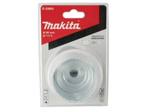 Makita E-03903 EZYCHANGE Bi-Metal gręžimo karūna 68mm