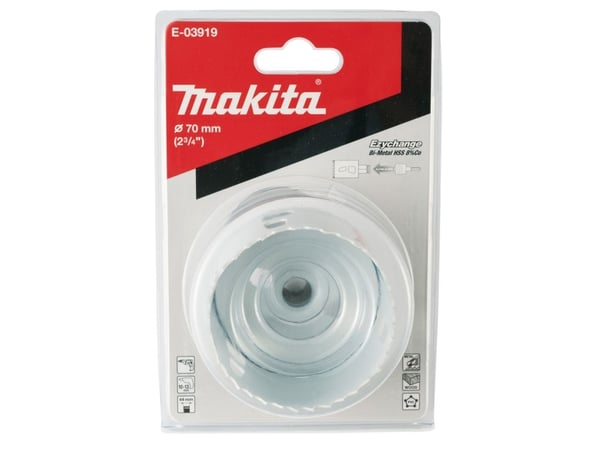 Makita E-03919 EZYCHANGE Bi-Metall gręžimo karūna 70mm