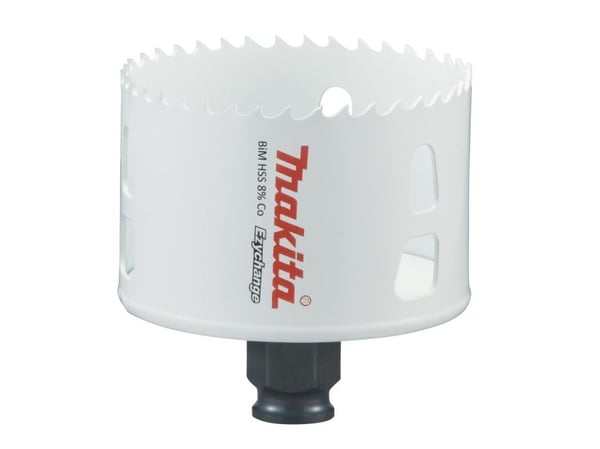 Makita E-03925, Single/enkelt, Drill, Stål, Aluminium, Plast, Tre, Rustfritt stål, Hvit, Bimetall, 4,4 cm
