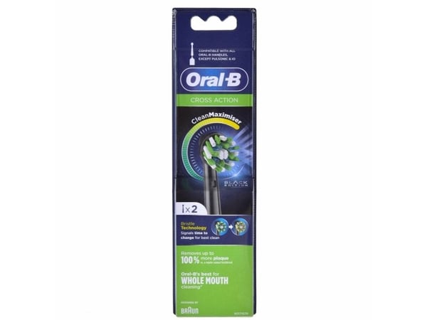 Borstehuvuden till tandborste Oral-B EB50BRB-2 Pro CrossAction black