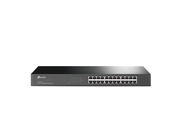 TP-Link TL-SF1024, Hallitsematon, Fast Ethernet (10/100), Täysin kaksipuolinen, Telineasennus, 1U