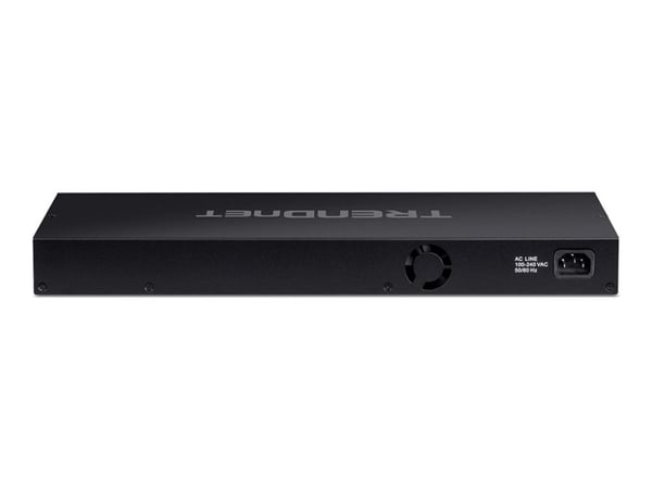 TRENDnet TPE BG182G - Switch - ikke-styrt - 8 x 10/100/1000 (UPOE / 4PPoE) + 8 x 10/100/1000 (PoE+) + 2 x SFP - rackmonterbar - UPOE / 4PPoE / PoE+...