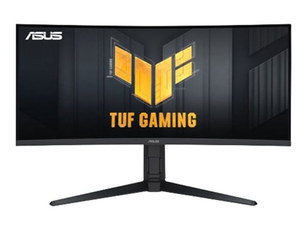 ASUS TUF Gaming VG34VQL3A - LED-skärm - spel - böjd - 34" - 3440 x 1440 WQHD @ 180 Hz - VA - 400 cd/m² - 4000:1 - DisplayHDR 400 - 1 ms - HDMI, Dis...
