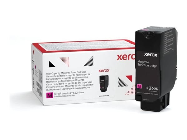 Xerox - Høykapasitets - magenta - original - boks - tonerpatron - for VersaLink C625, C625V_DN