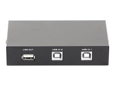 Gembird DSU-21 - USB-periferdelesvitsj - 2 x USB - stasjonær