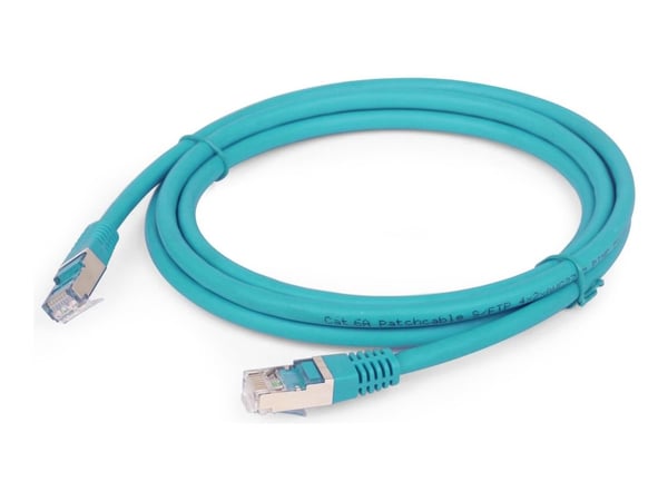 Cablexpert - Koblingskabel - RJ-45 (hann) til RJ-45 (hann) - SFTP - CAT 6a - halogenfri, formstøpt - grønn