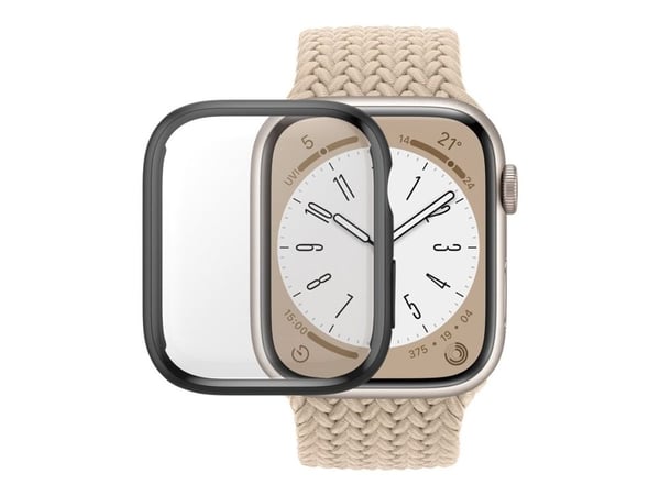 PanzerGlass™ | Full Body - Näytönsuoja älykellolle - Black-versio | Apple Watch 9 (45mm)