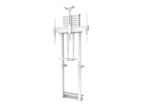 Neomounts WL55-875WH1 - Monteringssett (veggmontering) - motorisert - for flatpanel - låsbar - stål - hvit - skjermstørrelse: 55"-100"