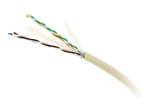 Cablexpert - Irtokaapeli - 305 m - UTP - CAT 6 - säikeistetty - harmaa - harmaa