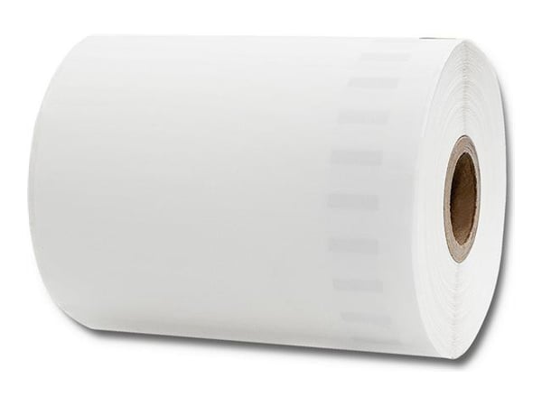 Qoltec - Svart på hvitt - 104 x 159 mm 220 etikett(er) (1 rull(er) x 220) merkelapper