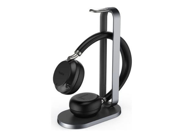 Yealink BH72 - Hodesett - full størrelse - Bluetooth - trådløs - lydisolerende - lysegrå - Optimert for UC