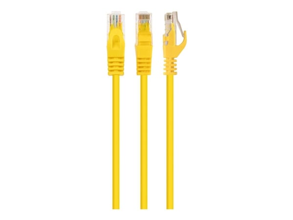 Cablexpert - Koblingskabel - RJ-45 (hann) til RJ-45 (hann) - UTP - CAT 6 - formstøpt, flertrådet - gul