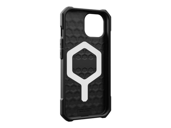 UAG Rugged Case for Apple iPhone 15 [6.1-inch] - Essential Armor Black - Baksidesskydd för mobiltelefon - MagSafe-kompatibilitet - svart - för Appl...