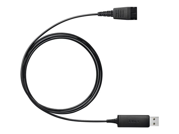 Jabra LINK 230 - Hodesettadapter - USB hann til Quick Disconnect