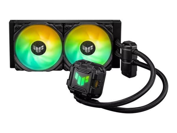 ASUS TUF GAMING LC II 240 ARGB, vätskekylningssats, 12 cm, 2000 varv/min, 29 dB, 67 cfm, 113,8 m³/h