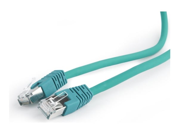 Cablexpert - Koblingskabel - RJ-45 (hann) til RJ-45 (hann) - SFTP - CAT 6a - halogenfri, formstøpt - grønn
