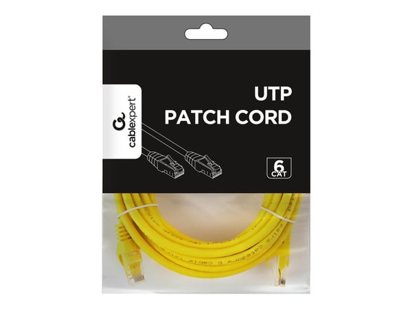 Cablexpert - Koblingskabel - RJ-45 (hann) til RJ-45 (hann) - UTP - CAT 6 - formstøpt, flertrådet - gul