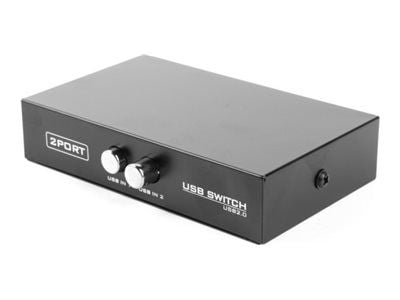 Gembird DSU-21 - USB-periferdelesvitsj - 2 x USB - stasjonær