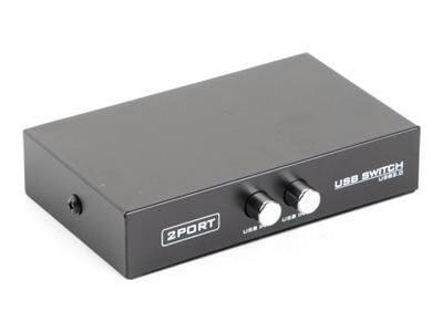 Gembird DSU-21 - USB-periferdelesvitsj - 2 x USB - stasjonær