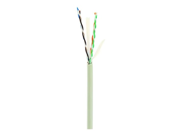 Cablexpert - Irtokaapeli - 305 m - UTP - CAT 6 - säikeistetty - harmaa - harmaa