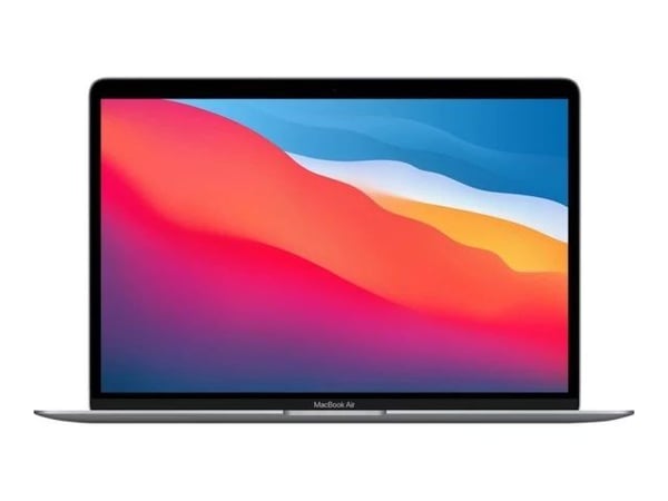 Renoverte 13" Apple MacBook Air (sølv) - Apple M1 512GB SSD 8GB (2020) - Tilstand: Grad B