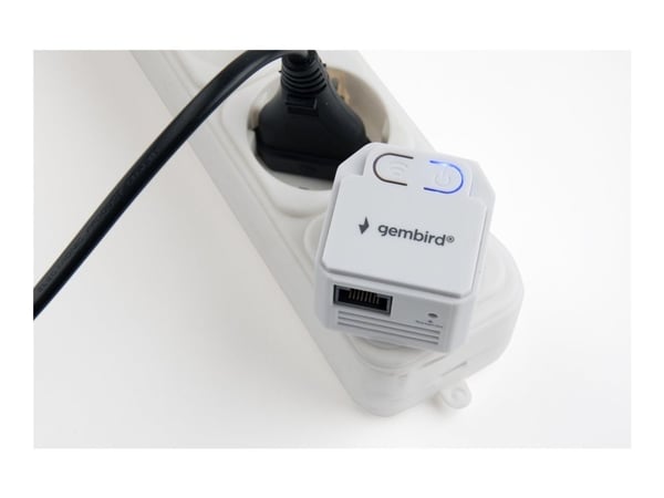 Gembird WNP-RP300-03 - Rekkeviddeutvider for Wi-Fi - 100Mb LAN - Wi-Fi - 2.4 GHz