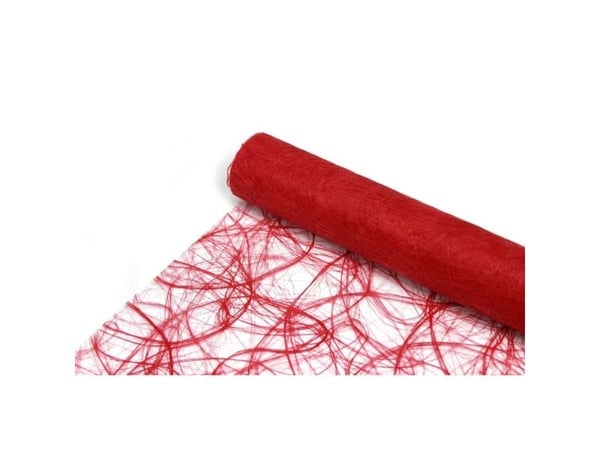 Bordslöpare Sizoweb 0,3x25 m röd, r/l