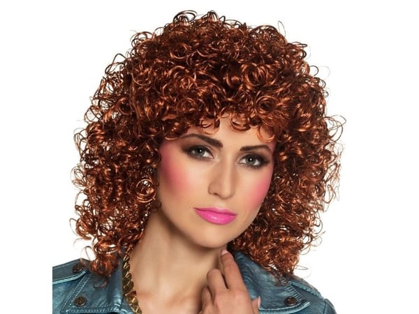 Boland 86239, Maskeradperuk, Vuxen, Honkoppling, Polyester, Brun, 220 g