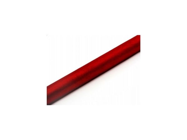 Rød Organza