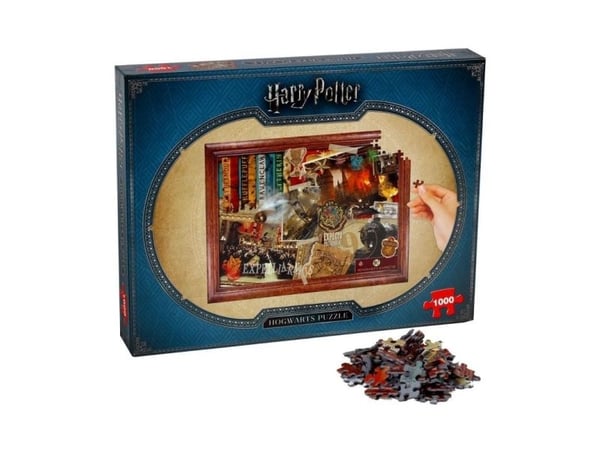 HARRY POTTER 1000 det. puslespill "Harry Potter Galtvort", 1000 det.