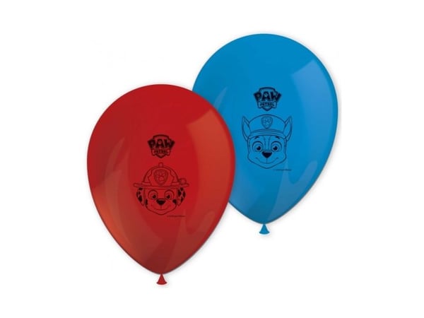 Paw Patrol latex balloner 8 stk