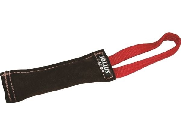 Julius-K9 K9 Dummy læder 15x2,5 cm udv. syning 1 greb ass
