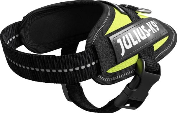 Julius-K9 K9 IDC sele, str.: Baby 1, neongrøn 29-36 cm