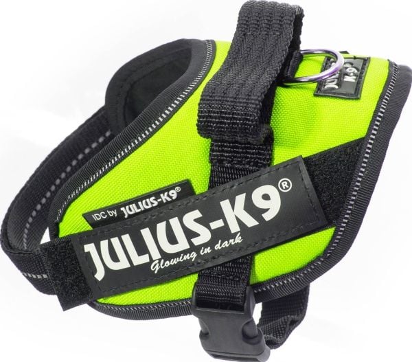 Julius-K9 K9 IDC-valjaat, koko: Mini-Mini, neonvihreä 40-53 cm Julius-K9 K9 IDC-valjaat, koko: Mini-Mini, neonvihreä 40-53 cm