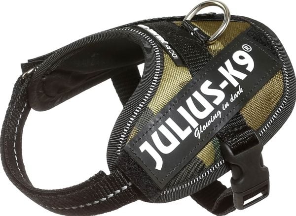 Julius-K9 K9 IDC-sele, str.: Baby 2, camouflage 33–45 cm
