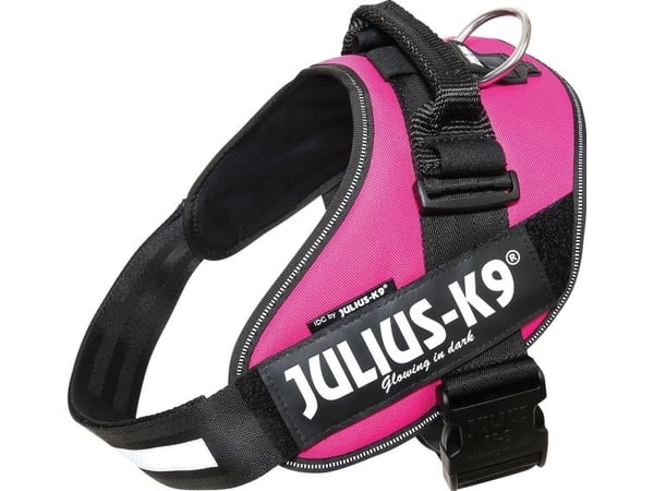 Julius-K9 K9 IDC sele, str.: 2, mørk pink, 71-96 cm