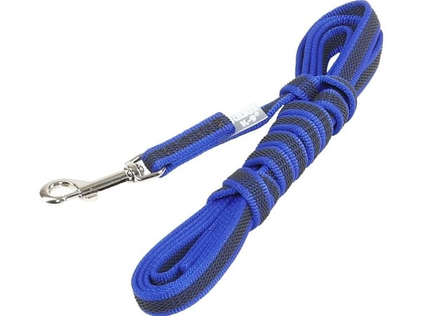 Julius-K9 K9 C&G line,blå/grå,14mm/3m,m/håndt,max 30kg
