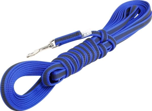 Julius-K9 K9 C&G line blå/grå 14 mm/10 m m/handtag, max 30 kg