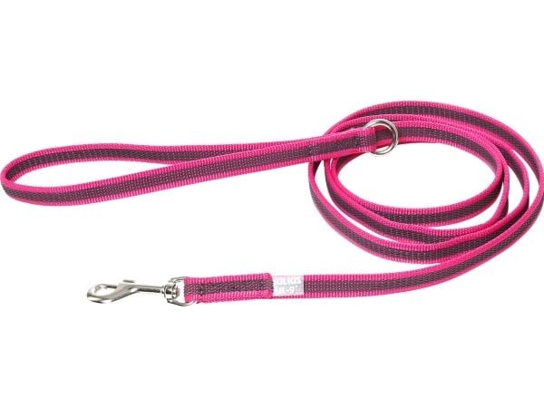 Julius-K9 K9 K9 C&amp;G siima,vaaleanpunainen/harmaa,14mm/1.8m,w/handle,max 30kg