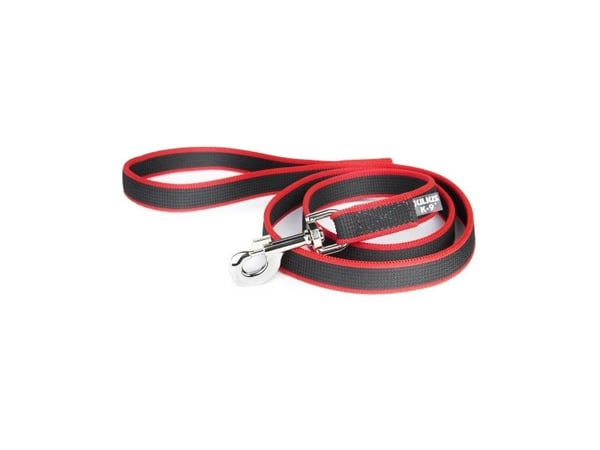 Julius-K9 K9 Premium Jogging line, 1,3 m, sort/rød